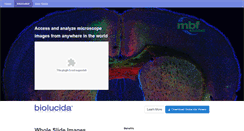 Desktop Screenshot of biolucida.net